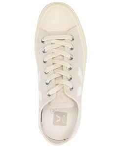 Sneaker di tela beige