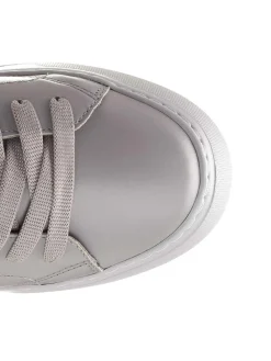 Sneaker grigie a bassa cima