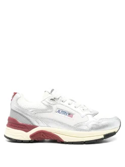 Sneaker Hyperway Basso Bordeaux d'argento