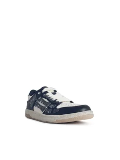 Sneaker in pelle in pelle nera
