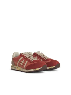 Sneaker Lucy Red in pelle rossa