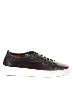 Sneaker Marrone In Pelle