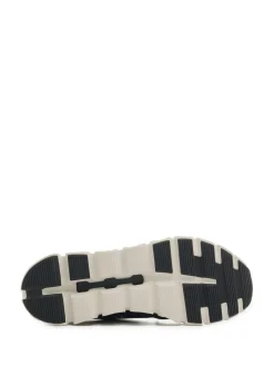 Sneaker nere con logo Appliquio