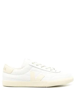 Sneaker unisex in pelle in bianco