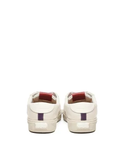 Sneakers Con Fasce A Contrasto