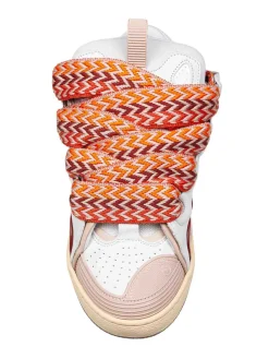 Sneakers Curb In Pelle