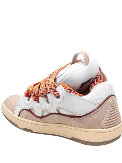 Sneakers Curb In Pelle