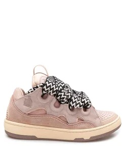 Sneakers Curb In Pelle