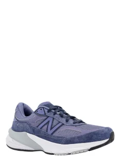 Sneakers in camoscio e nylon