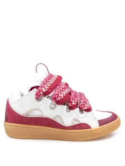 Sneakers In Pelle E Camoscio