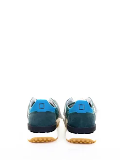 Sneakers Running In Nylon E Suede