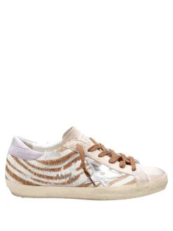Sneakers Super Star In Camoscio