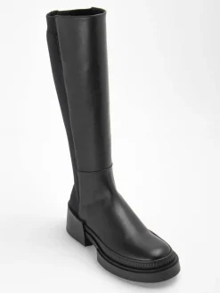 Stivaletti Maxi Zip bimateriale