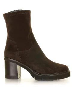 Stivaletto in camoscio Elasticizzato