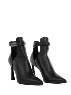 Stivaletto In Pelle Nappa Nero
