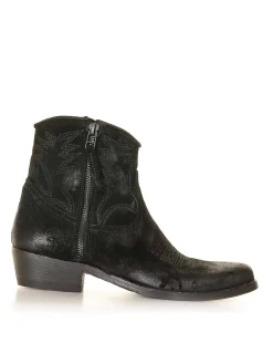 Stivaletto Texano Low Nero