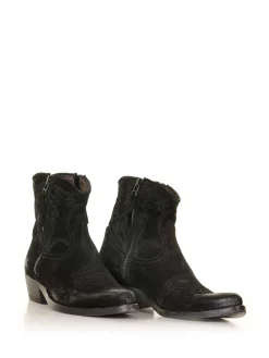 Stivaletto Texano Low Nero
