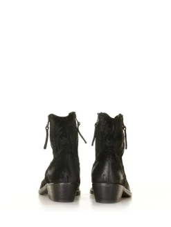 Stivaletto Texano Low Nero