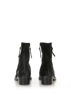 Stivaletto Texano Low Nero