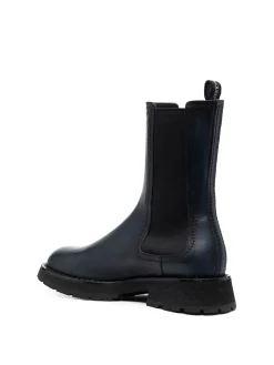 Stivali in pelle elasticizzata