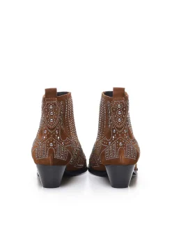 Stivali in suede texani