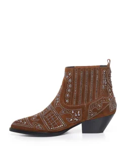 Stivali in suede texani