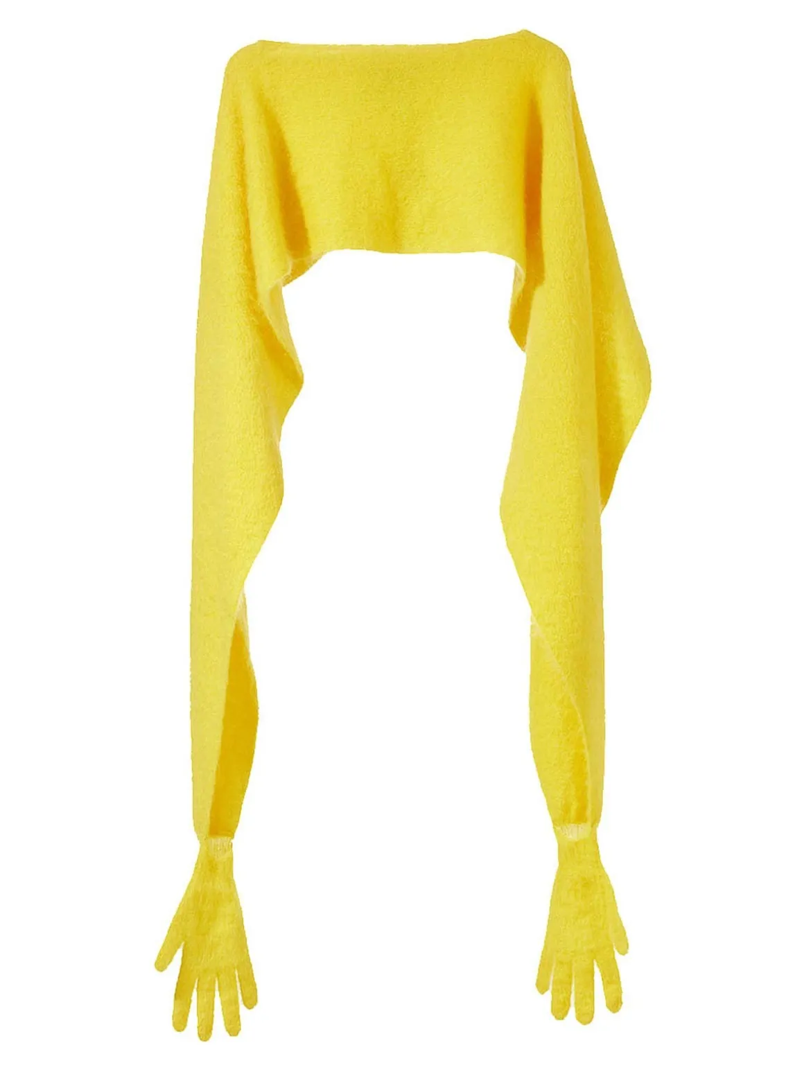 Stola Mohair Con Guanti