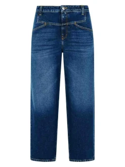 Stover- jeans di cotone blu