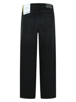 Stover- jeans di cotone nero