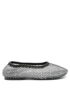 Strass Full Mesh ballerina