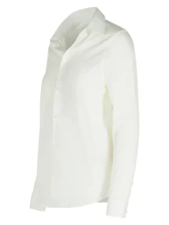 String White Cotton Shirt