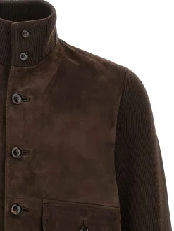 Suede Blouson