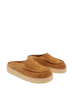 Suede Sabot