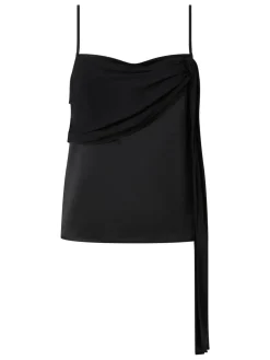 Tacchino Top Georgette E Satin