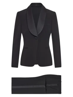 Tailleur Con Inserti In Seta
