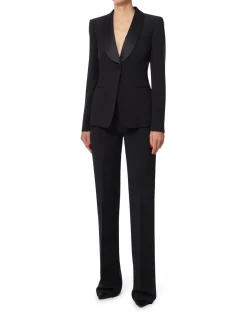 Tailleur Con Inserti In Seta