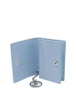 Titolare delle carte animali blu azzurro