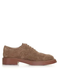 Tods Francesina Coda Di Rondine In Suede