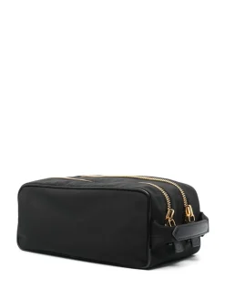 Toilette in nylon riciclato con doppia zip