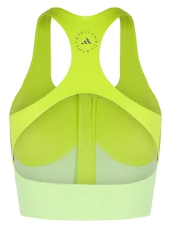 Top in poliestere verde
