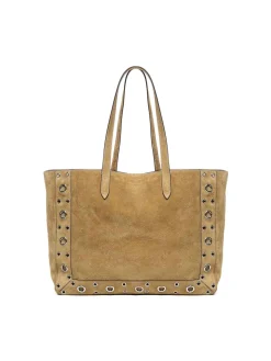 Tote bag in pelle scamosciata medie nellcote