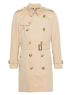 Trench doppiopetto in cotone