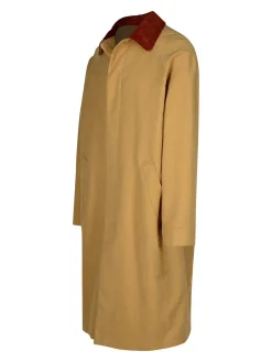 Trench Gaspard in cotone beige