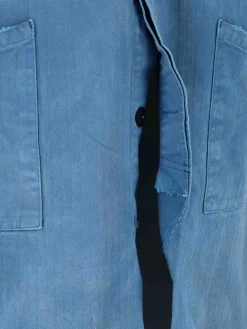 Trench in denim