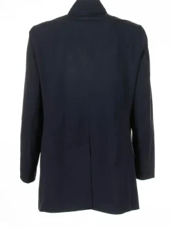Trench Lungo Blu Navy