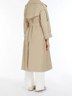 Trench utrenchover in twill antigoccia