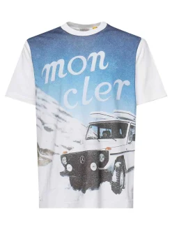 T-shirt con stampa frontale