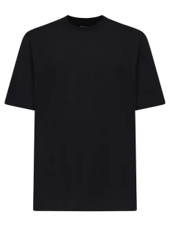 T-shirt in cotone e seta