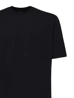 T-shirt in cotone e seta