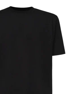 T-shirt in cotone e seta